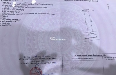 Bán đất đường Hoàng Công Chất - Gần Bãi Biển Sơn Thuỷ